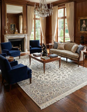 8' 2 x 11' 5 Nain Rug