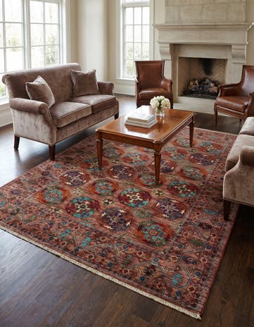 5' 2 x 7' Hand Knotted Ariana Ziegler Rug