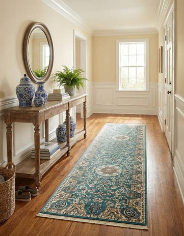 3' x 13' Nain Design Runner Rug