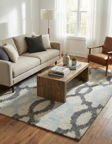 5' x 8' Luna Wool Rug