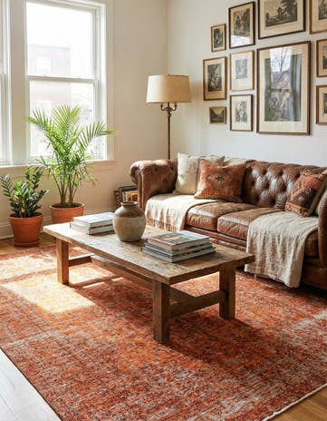 5' 2 x 7' 10 Ultra Vintage Wool Rug