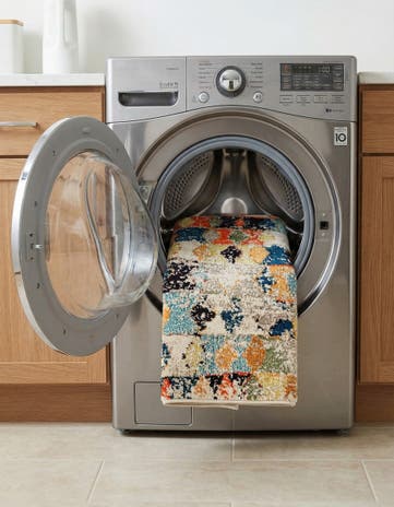 2' 2 x 3' Washable Vivid Rug