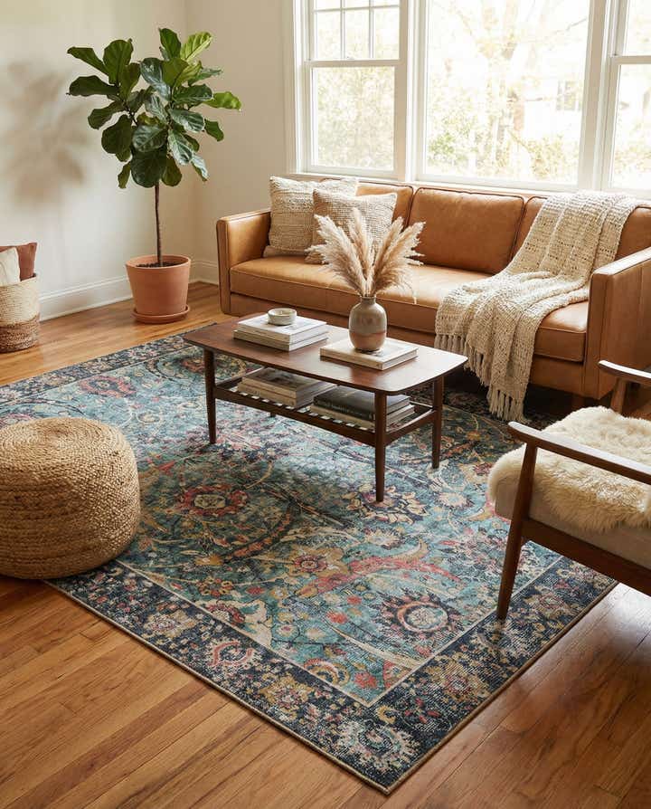 7' 10 x 10' Washable Timeless Rug