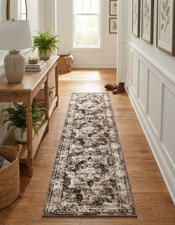 Light Brown Monte Carlo Runner Rug