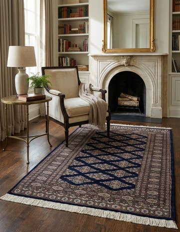 3' x 5' 2 Hand Knotted Bokhara Oriental Rug