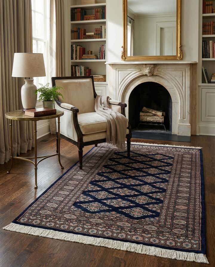 3' x 5' 2 Hand Knotted Bokhara Oriental Rug