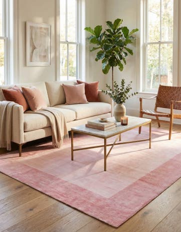 6' 6 x 9' 6 Hand Knotted Darya Wool Rug