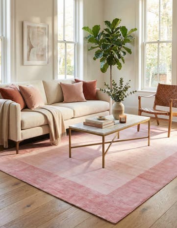 6' 6 x 9' 6 Hand Knotted Darya Wool Rug