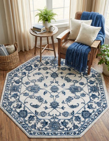5' 3 x 5' 3 Boston Octagon Rug