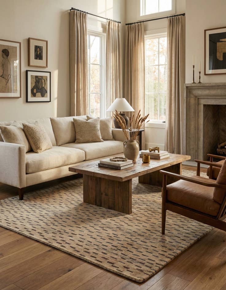 Detail image of  4' 2 x 6' 6  Hand Knotted Kashkuli Persian Rug