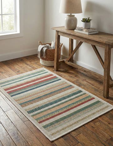 2' x 3' Easy-Clean Baja Indoor / Outdoor Rug