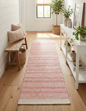 2' 7 x 10' Hand Woven Lariat Runner Rug