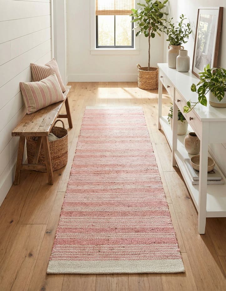 2' 7 x 10' Hand Woven Lariat Runner Rug
