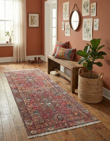 Rust Red Boutique Runner Rug