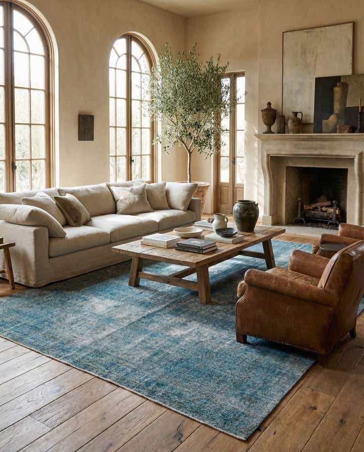 10' x 12' 8 Hand Knotted Ultra Vintage Persian Wool Rug