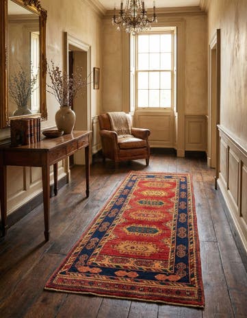 2' 11 x 8' 11 Kashkuli Runner Rug