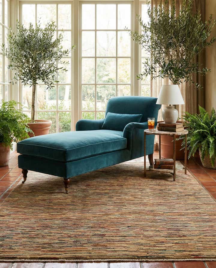 6' 6 x 9' 7 Hand Knotted Modern Ziegler Rug