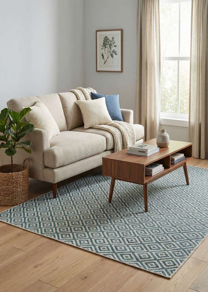 6' x 9' Easy-Clean Jill Zarin Costa Rica Indoor / Outdoor Rug