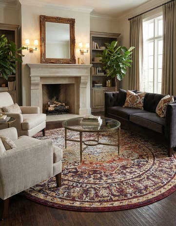 8' x 8' Charlotte Round Rug