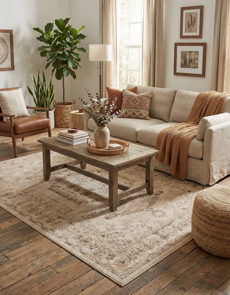 Detail image of  5' x 8' Eden Rug