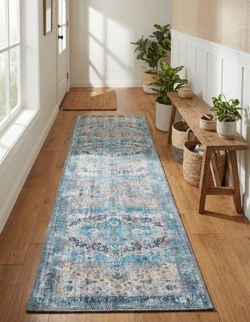2' x 10' Washable Mangata Runner Rug