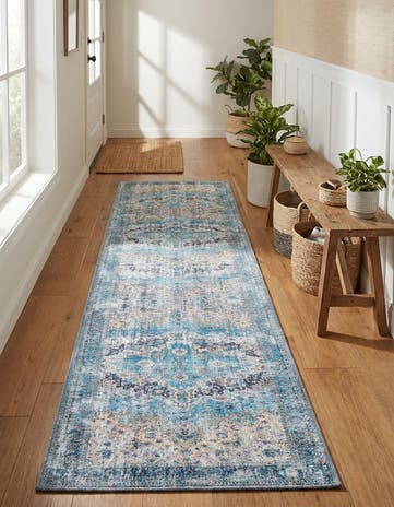 2' x 10' Washable Mangata Runner Rug