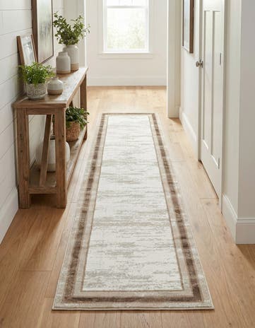 Ivory Laguna Runner Rug