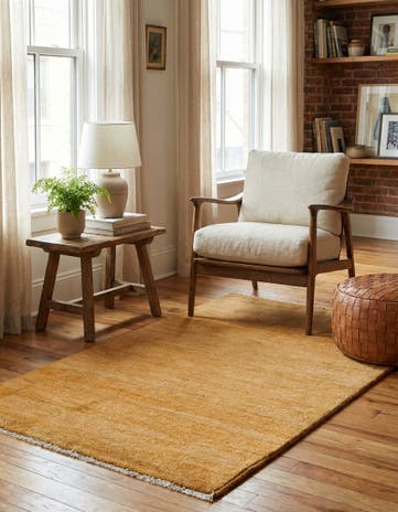 2' 6 x 4' 3 Hand Knotted Kashkuli Gabbeh Oriental Wool Rug