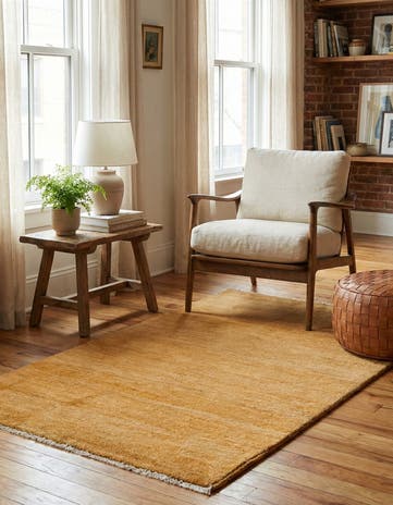 2' 6 x 4' 3 Hand Knotted Kashkuli Gabbeh Oriental Wool Rug
