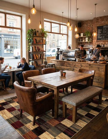 10' x 14' 1 Cafe Rug
