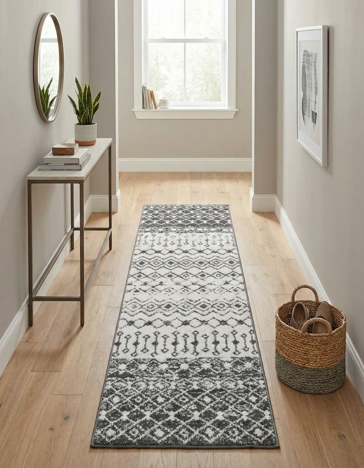 2' x 8' Moroccan Trellis Runner...