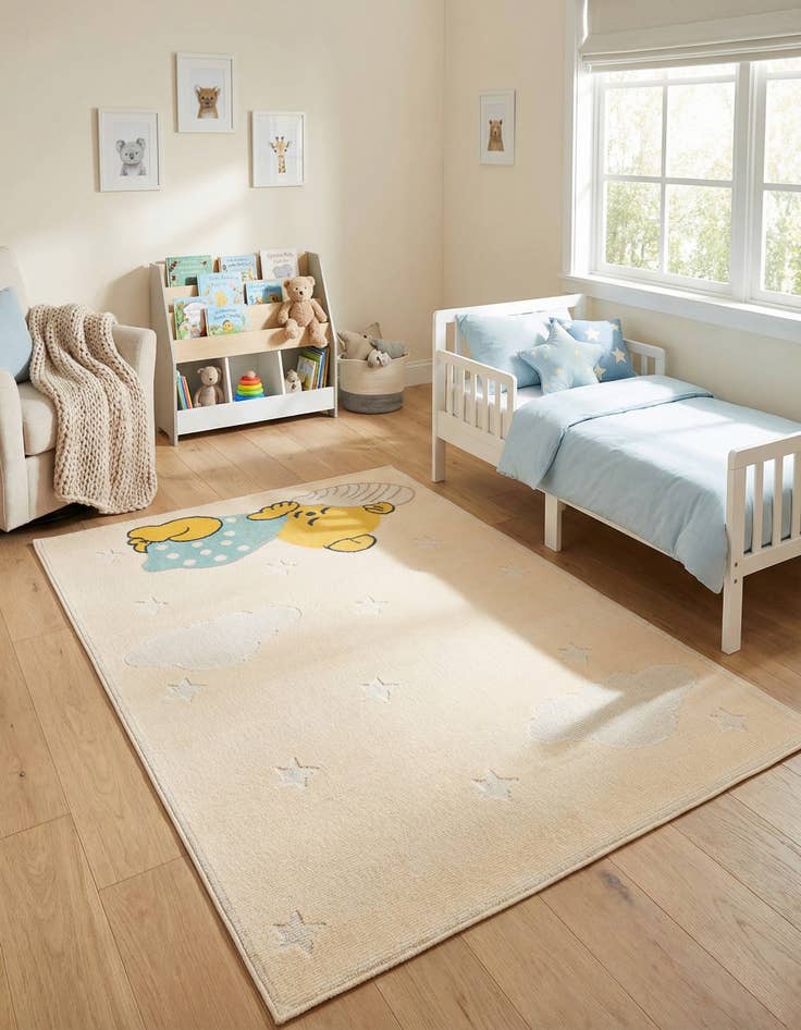 Detail image of 5' 3 x 7' 7  Washable  Indoor / Outdoor Rug