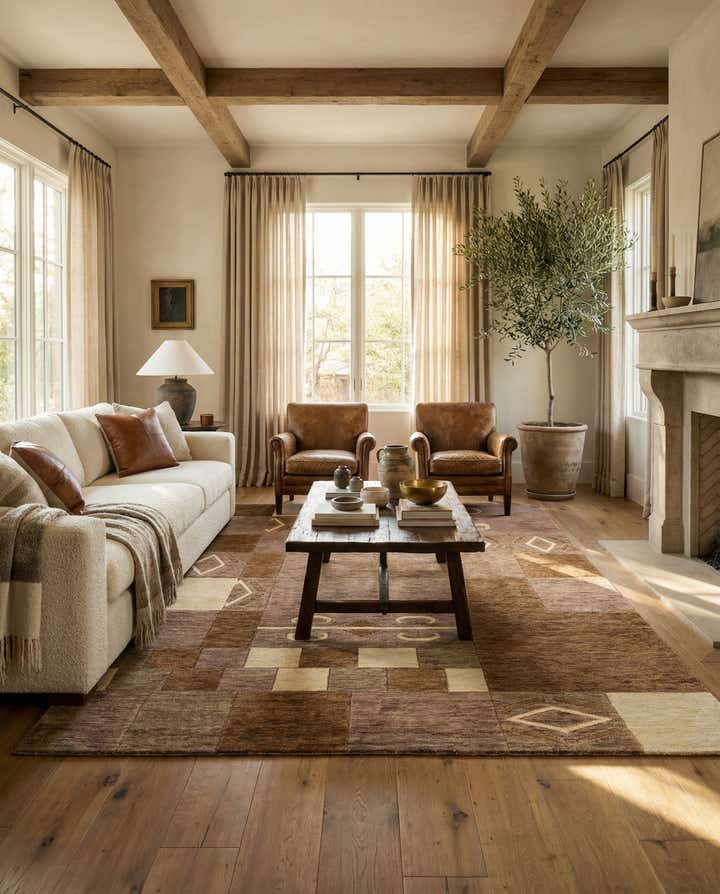 7' x 10' 2 Juma Wool Rug