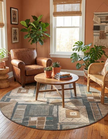7' 10 x 7' 10 Savannah Round Rug