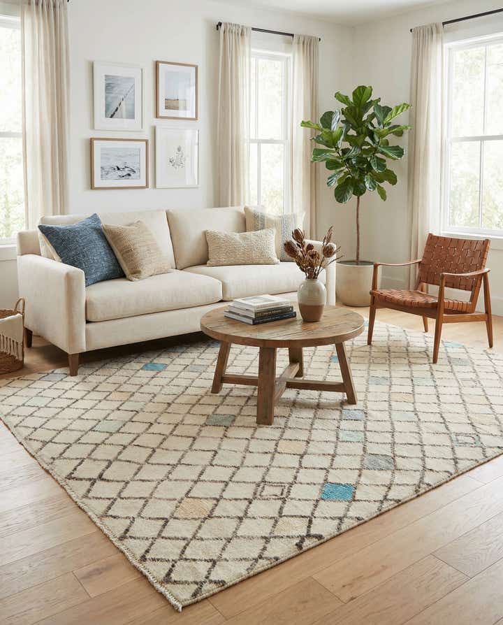 7' 8 x 10' Hand Knotted Darya Wool Rug