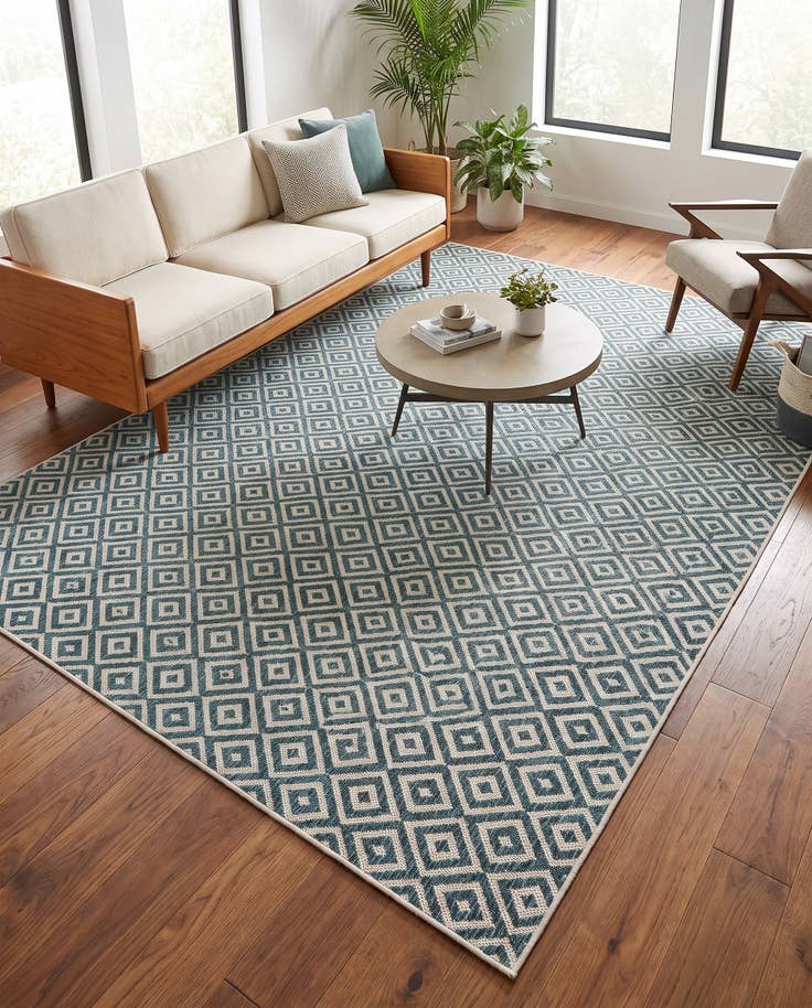 Detail image of 7' x 10' Easy-Clean Jill Zarin Costa Rica Indoor / Outdoor Rug