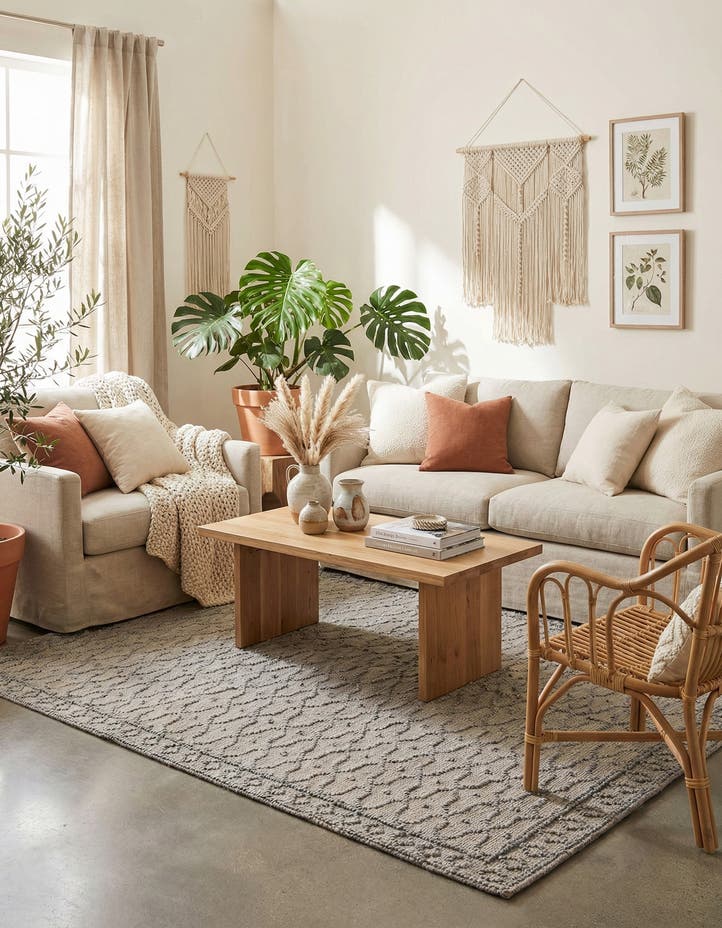 7' 10 x 10' Hand Woven Larsa Jute Rug