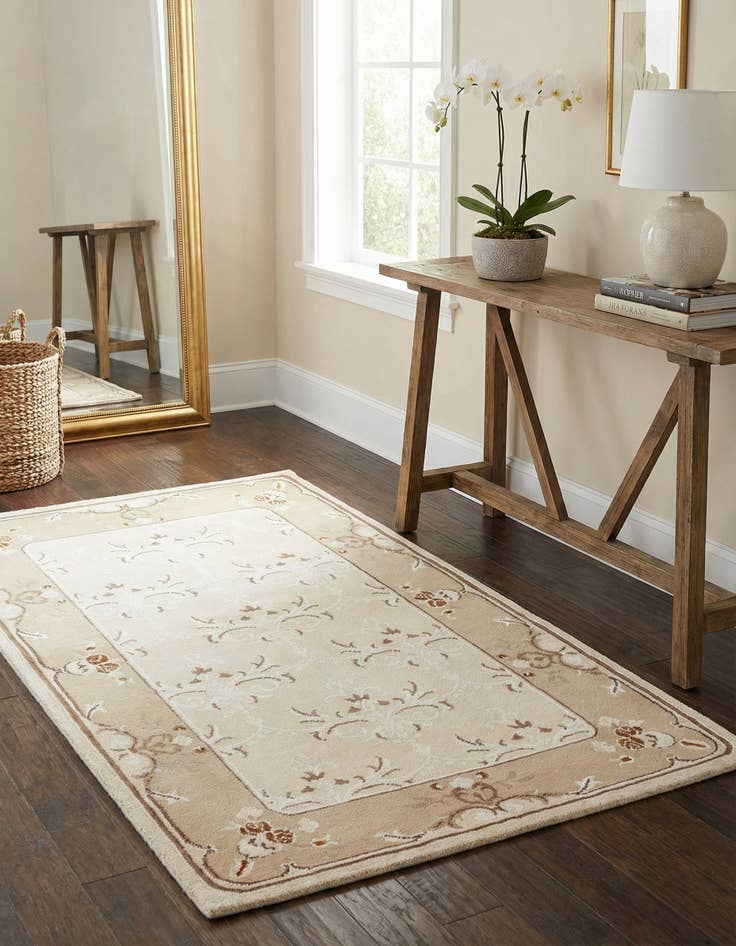 Detail image of 3' 1 x 5' 1  Hand Knotted Darya Rug