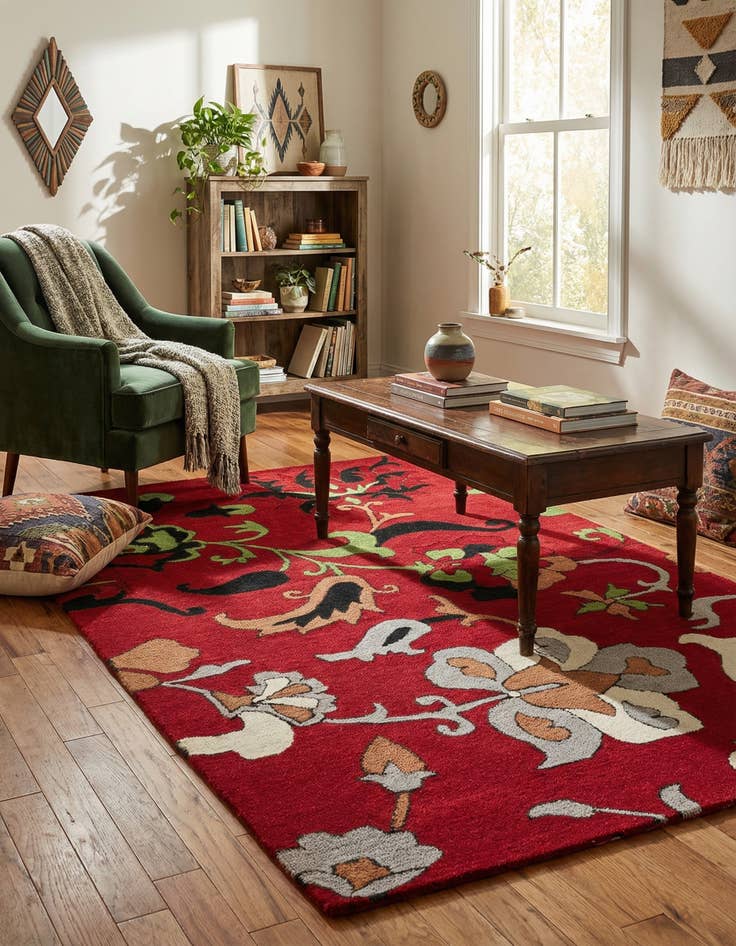 Detail image of 5' x 8' Luna Rug