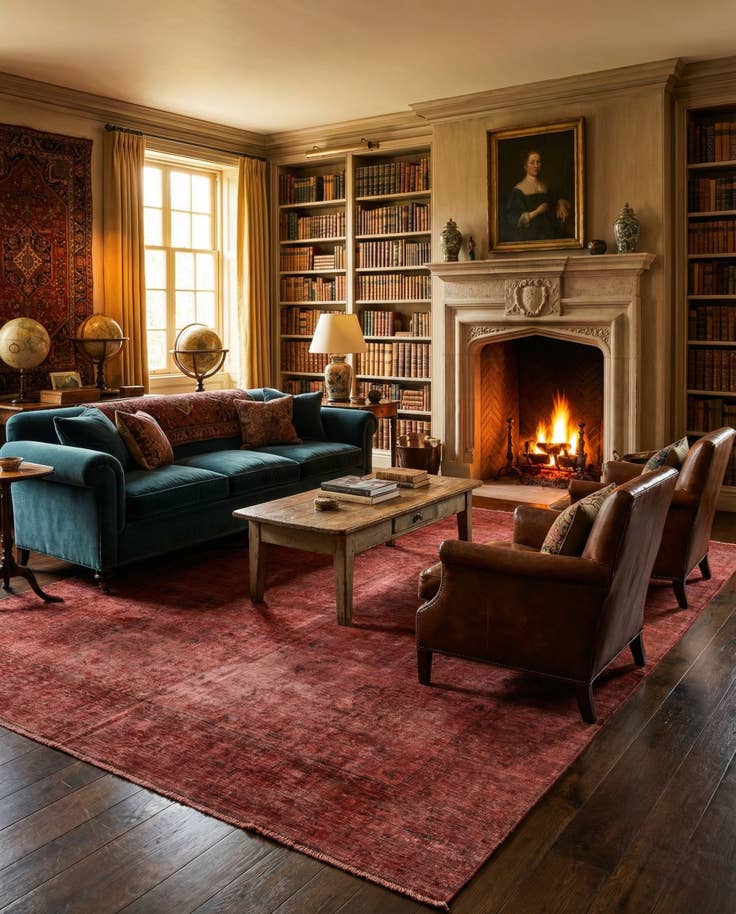 Detail image of 9' 5 x 12' 8 Hand Knotted Ultra Vintage Persian Wool Rug