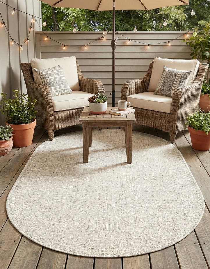 3' x 5' 3 Easy-Clean Aztec Indoor / Outdoor ...