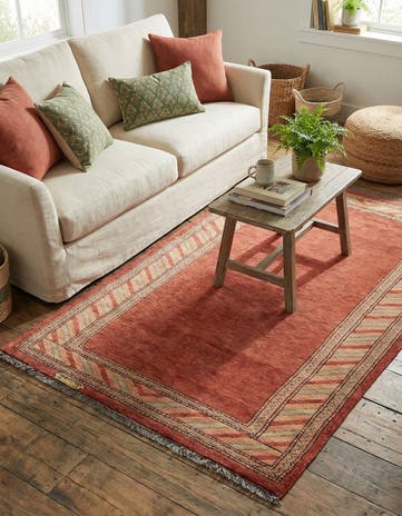 3' 1 x 5' 5 Hand Knotted Ziegler Oriental Wool Rug