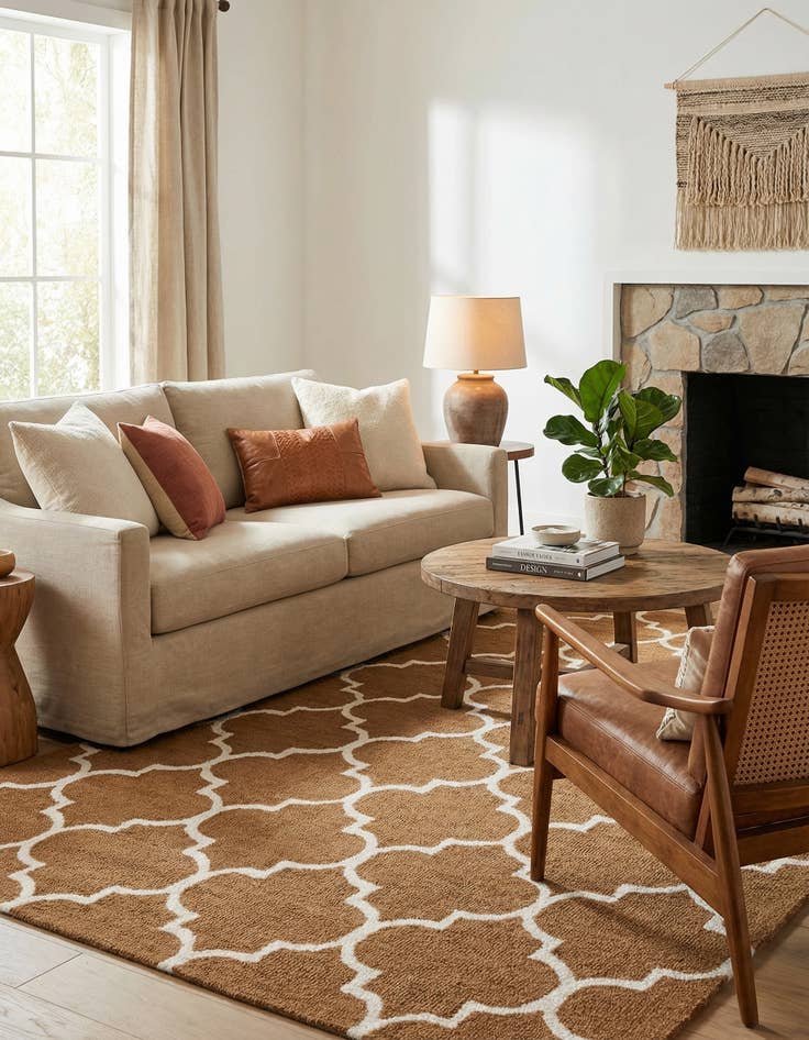 Detail image of 5' 1 x 8' Luna Rug