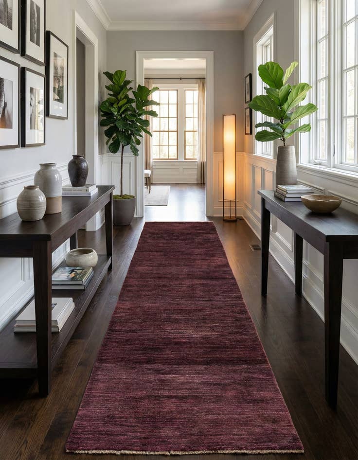 Detail image of  2' 6 x 14' 5  Hand Knotted Modern Ziegler Runner Rug