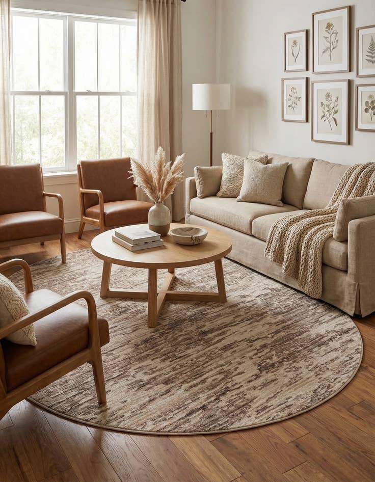 Detail image of 8' x 10' Oasis Oval Rug