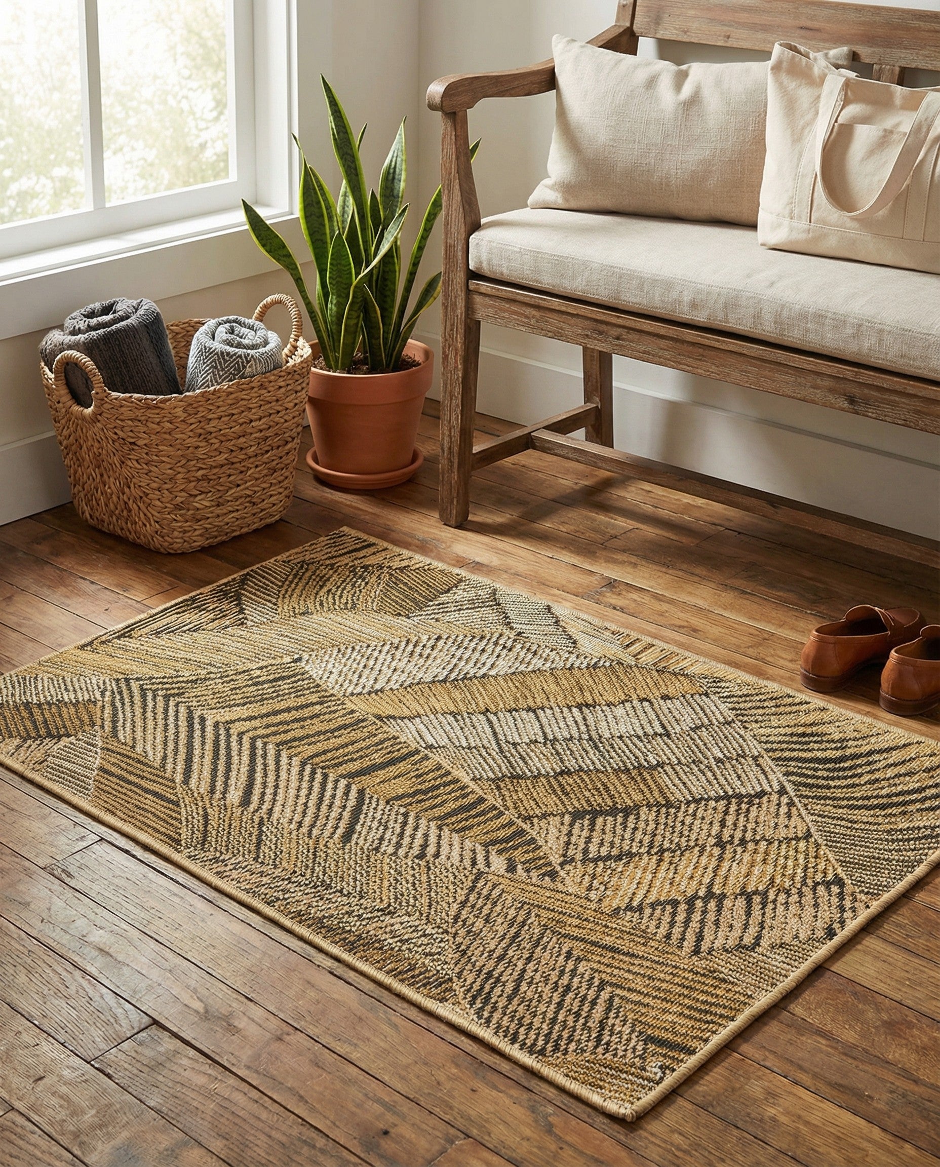 60cm x 95cm Fácil de limpiar Botanical Alfombra Comprar todos los estilos