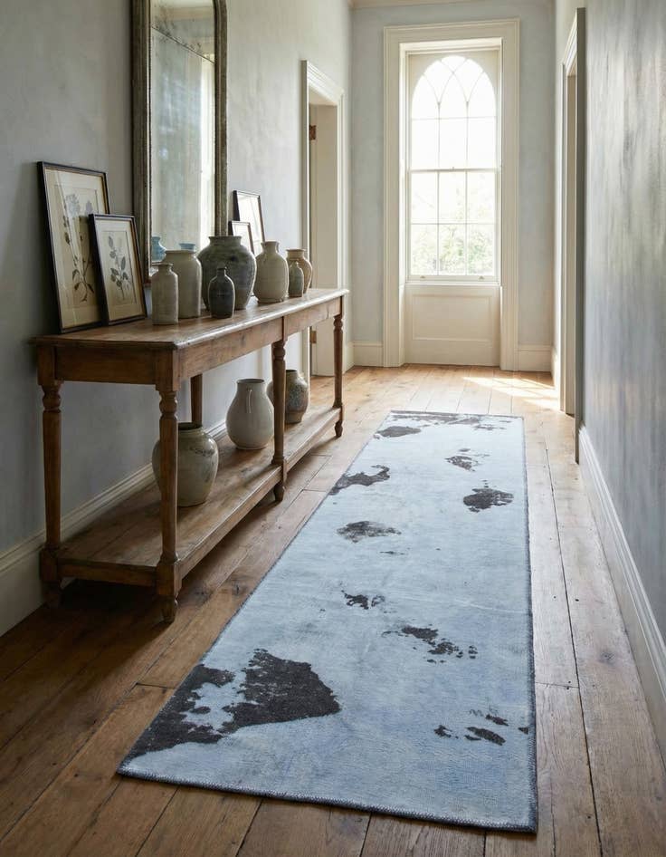 Detail image of 2' 2 x 9' 6  Hand Knotted Ultra Vintage Persian Wool Runner Rug