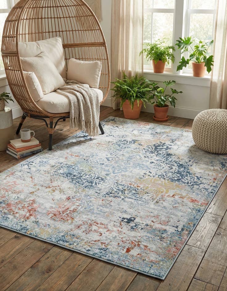 Detail image of  6' x 9' Kamala Washable Rug