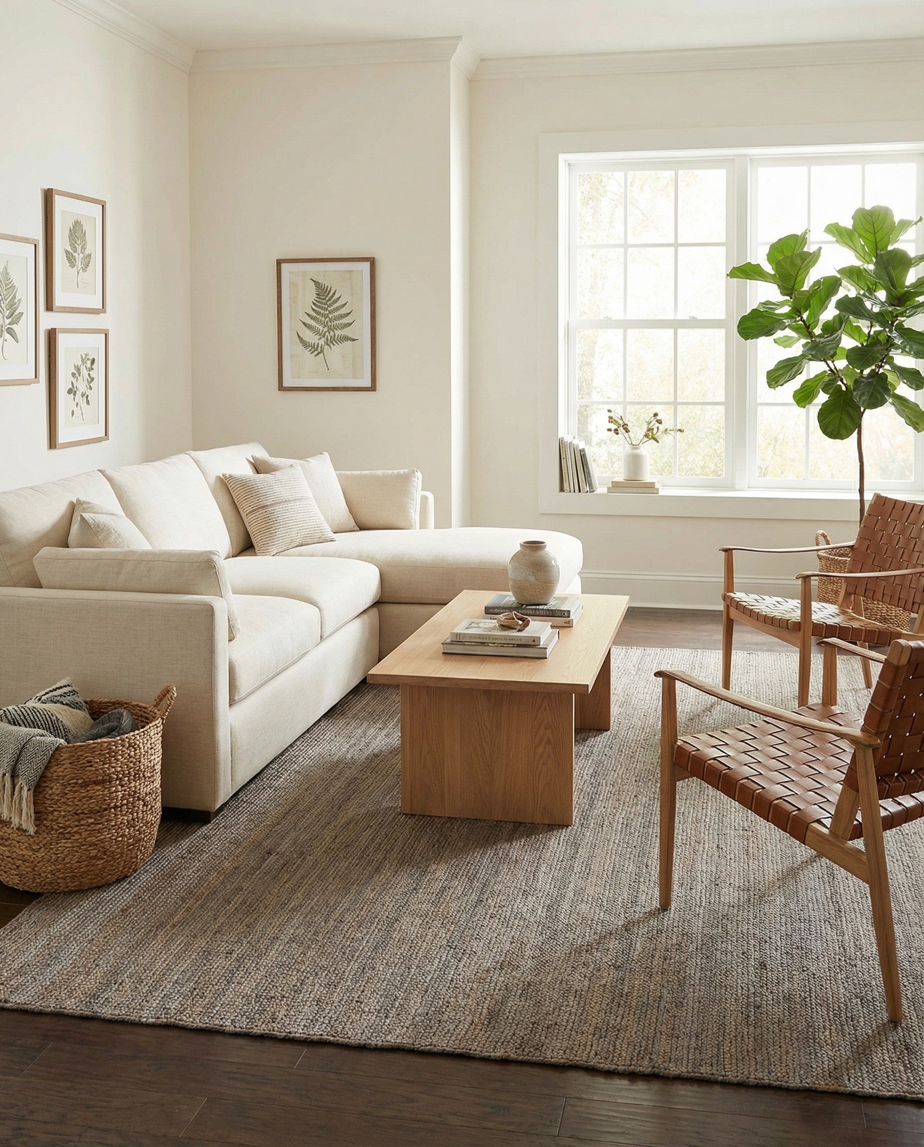  10' x 14' 1  Hand Braided Jute Rug