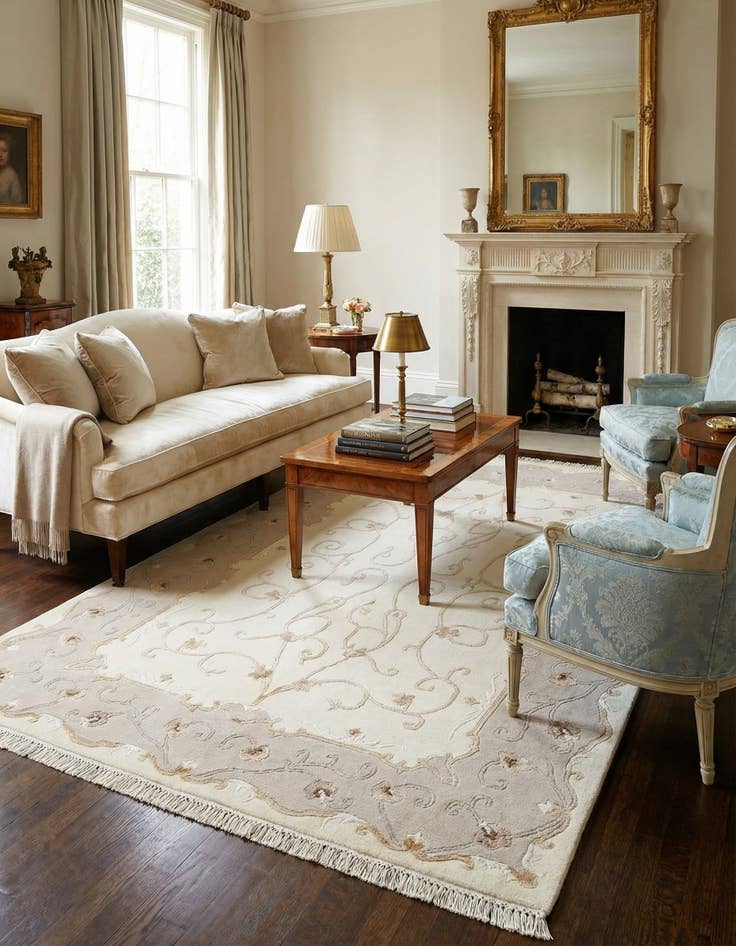 Detail image of 4' x 5' 11 Darya Rug